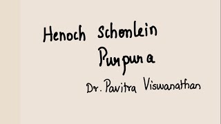 Henoch Schonlein purpura [upl. by Eiggem]