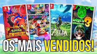 Os 15 Jogos MAIS VENDIDOS para Nintendo Switch [upl. by Naharba]