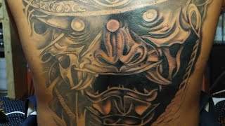 FIFTH SESSION FULLBACK TATTOO PROJECT [upl. by Ahsillek]