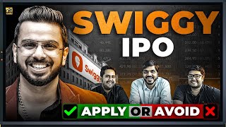 Swiggy IPO Details  Apply or Not for Listing Gains [upl. by Zetnom]