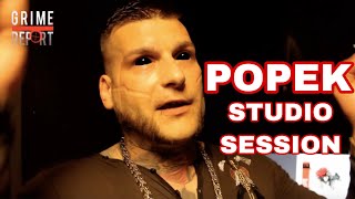 Popek The Worlds Wildest Rapper amp Chronik  Unreleased Studio Session [upl. by Towroy]