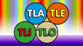 TLA TLE TLI TLO  CRIANÇAS INTELIGENTES  AEIOU  A E I O U [upl. by Aninat]