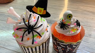 Fake Bake Halloween Cupcakes [upl. by Mehs33]