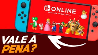 NINTENDO SWITCH ONLINE VALE A PENA [upl. by Orutra]