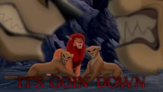 Its Goin Down  Lion King  Zira vs Nala Descendants 2 [upl. by Ashling]