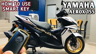 New 2024 Yamaha Aerox 155  On Road Price And Smart Key features [upl. by Vergos]