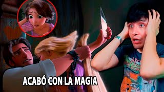 JUGANDOR REACCIONA A quotFLYNN CORTA EL CABELLO DE RAPUNZELquot ENREDADOS [upl. by Anora648]