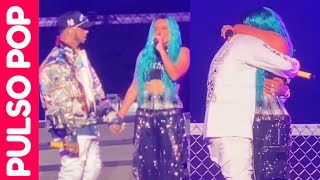 KAROL G confiesa su amor por ANUEL AA en pleno concierto Puerto Rico ❤  BICHOTA TOUR [upl. by Elrem]