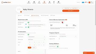 Setting Restrictions for Clock Ins on the Browser [upl. by Willner]