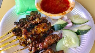 The BEST SATAY in Geylang Serai Singapore [upl. by Bessy]