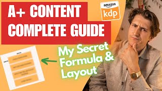 Complete A Content Guide for Amazon KDP  My Secret A Content Format Revealed [upl. by Avenej253]