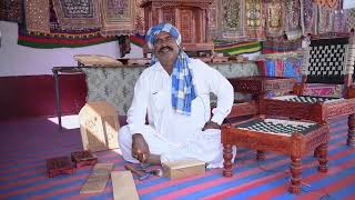 Appeal by Famous wooden craftsman of kachchh for voting [upl. by Akeem822]