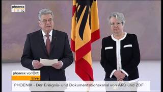 Ernennung von Johanna Wanka CDU zur Bundesbildungsministerin  VOR ORT vom 14022013 [upl. by Dulcle]