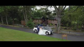 Jamie and Beth Ramside Hall Treehouse Wedding Trailer [upl. by Eelrefinnej]