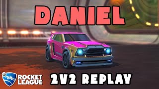 Daniel Ranked 2v2 POV 468  Daniel amp Flitz VS mystik amp hazo  Rocket League Replays [upl. by Lovich]