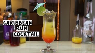 Caribbean Rum Cocktail  Tipsy bartender [upl. by Duile68]