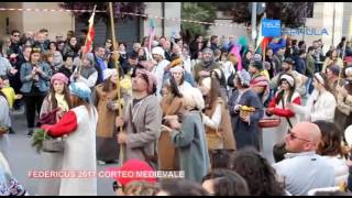 Federicus 2017  Corteo Medievale completo [upl. by Eeryn]