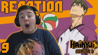 Haikyuu Season 3  Episode 9 SUB REACTION FULL LENGTH [upl. by Landau524]