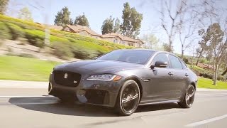 2017 Jaguar XF  Review and Road Test [upl. by Iblok]