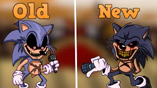 EXECUTION New VS Old  FNF SONICEXE [upl. by Megan]