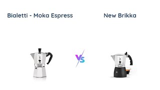 Bialetti Moka Express vs Brikka Which Stovetop Coffee Maker is Better [upl. by Ramel]