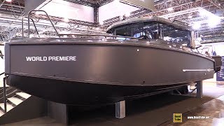 2020 XO Yachts 260 Cabin Aluminium Boat  Walkaround Tour  2020 Boot Dusseldorf [upl. by Beora]