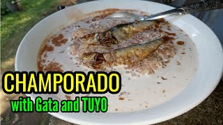 PERFECT CHAMPORADO with GATAMILO and Tuyo  Champorado  Kez Apanda [upl. by Nash]