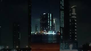 corniche road sharjah 😊😊fypage dubai beautiful place shorts video [upl. by Eelanna]