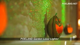 Poeland Firefly Christmas Laser Lights [upl. by Hcra]