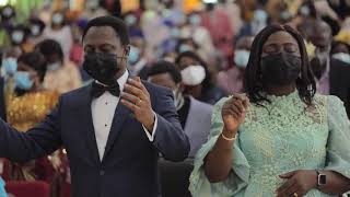 Worship by Pastor Kwasi Annor at Elder Samuel amp Stephanie Nyamekyes Wedding [upl. by Aniez]