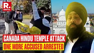 Fourth Suspect Arrested in Khalistani Attack on Hindu Temple in Canada [upl. by Ahgiel617]