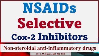 NSAIDs Selective COX2 Inhibitors  Celecoxib Meloxicam Etodolac [upl. by Karalee605]