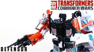 Transformers Combiner Wars Defensor [upl. by Belloir]