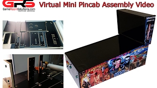 GameRoomSolutions com Virtual Pincab Assembly Video [upl. by Repsac]