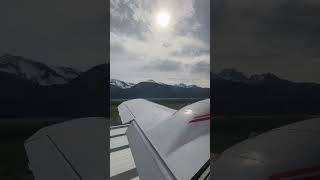 PA27 Haines Alaska arrival pilot airplanes aviation privateplane alaska mountains beautiful [upl. by Eelloh]