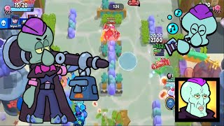 Mortis Calamardo es hermosoBrawl Stars [upl. by Ferneau]