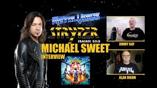 Stryper Michael Sweet Interview WHEN WE WERE KINGS New Album Review Questions Updates [upl. by Eizzo]