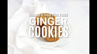 Paleo Ginger Cookies [upl. by Flor]