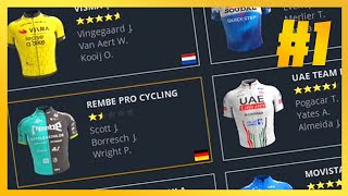 OUR CAREER BEGINS 1  Pro Cycling Manager 2024  REMBE Pro Cycling Career [upl. by Emelyne]