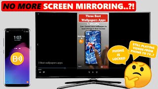 NO Screen Mirroring needed  Watch Movies from Smartphone to Smart TV [upl. by Mitzie]