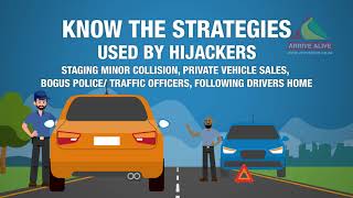 Hijacking prevention guide  ArriveAlivecoza [upl. by Anad]