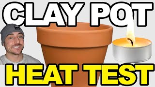 CLAY POT HEATER TEST  Does It Actually Work [upl. by Fugere]