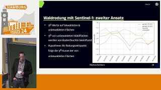 FOSSGIS 2024 Monitoring von Waldgebieten mit Hilfe von Sentinel2 abgeleiteten Vegetationsindizes [upl. by Ru576]