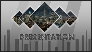 Design City Lights PowerPoint Slide powerpointtutorial powerpoint presentations [upl. by Llewen917]