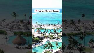 Amazing beach hotel The Secrets Akumal Resort honeymoon [upl. by Farley]