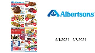 Albertsons Weekly Ad US  05012024  05072024 [upl. by Yun329]