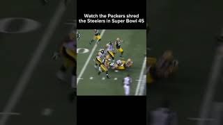 Packers shred the Steelers in the Super Bowl🏆 [upl. by Irroc]