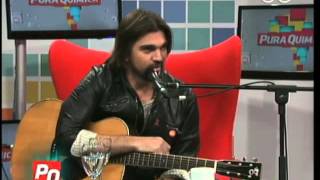 Juanes en Pura Quimica 03082012 [upl. by Anelej]