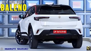 Baleno 2024 New Model  Launched Prices and Features  HINDI [upl. by Lekkim]