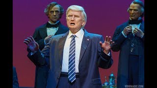 President Trump added to Disneys robotic Hall of Presidents [upl. by Kurt876]